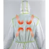 Beschermingspak Uvex 9871014 wit 3XL