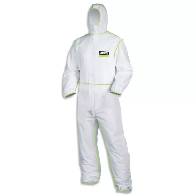 Beschermingspak Uvex 9871014 wit 3XL