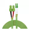 Lindy 46324 InfiniBand/glasvezelkabel 10 m 2x LC 2x SC groen
