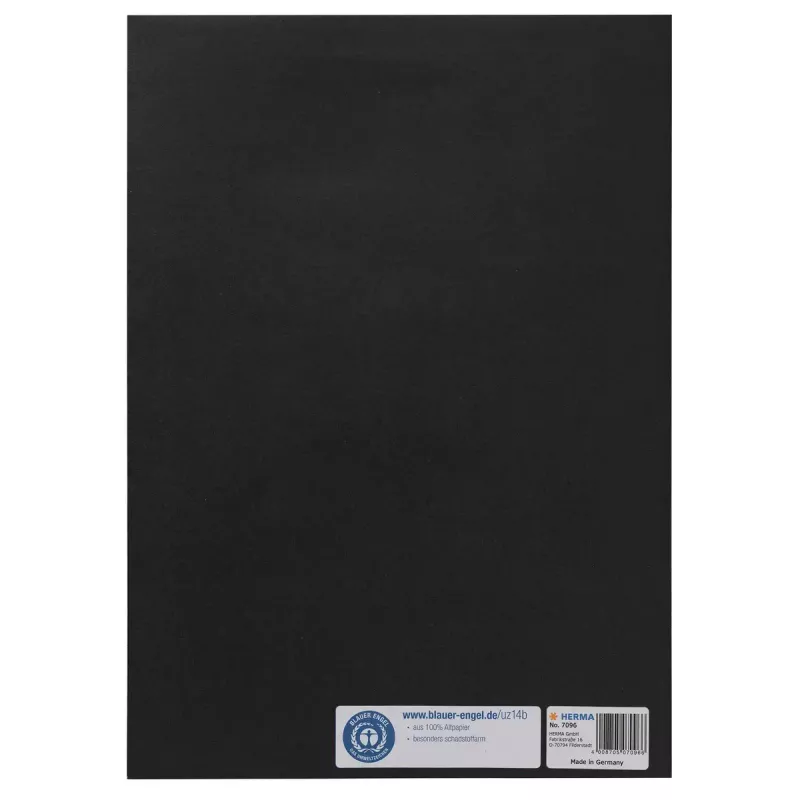 Magazine-/boekomslag HERMA 7096 zwart