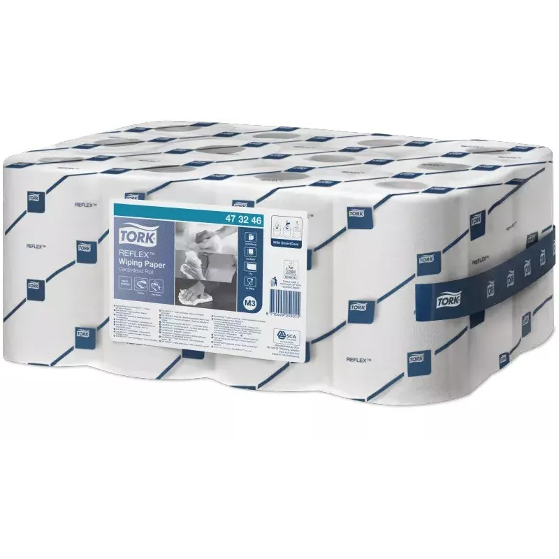 Papieren doekjes Tork 473246 343 vel wit