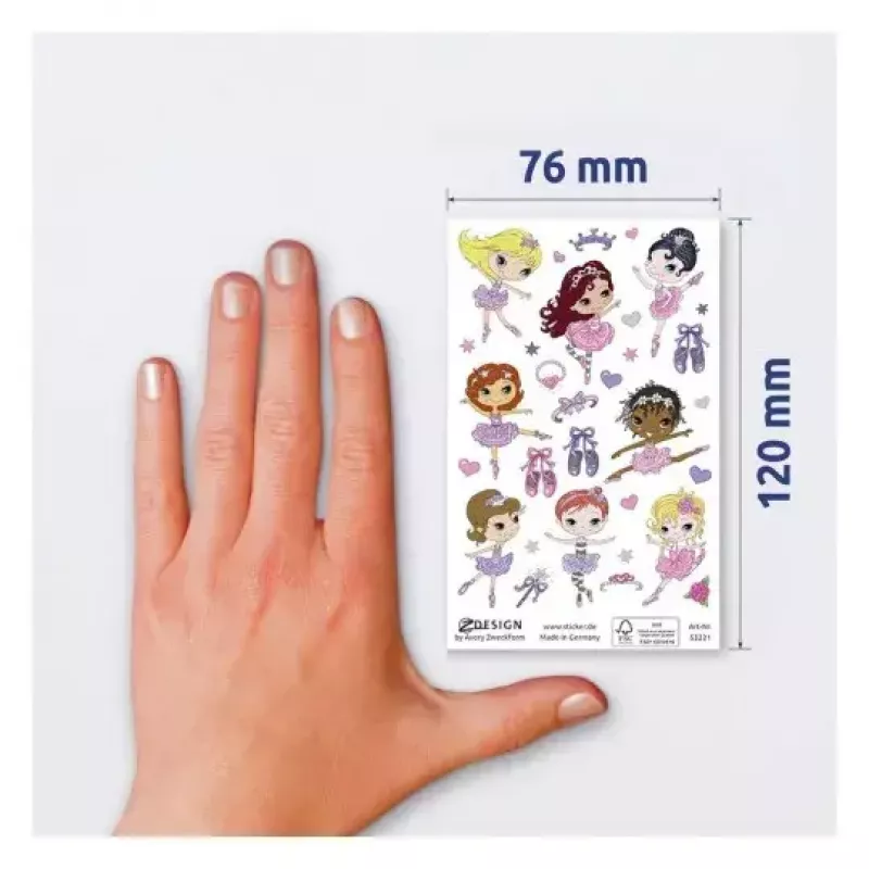 Kinderstickers Avery 59990