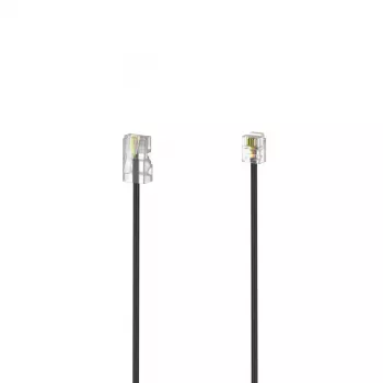 Hama 00201142 telefoonkabel 6 m zwart