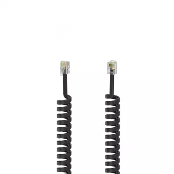 Hama 00201151 telefoonkabel 3 m zwart