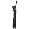 Statief Hama Gamma 153 3 poten zwart 3 kg draagvermogen 153 cm hoogte