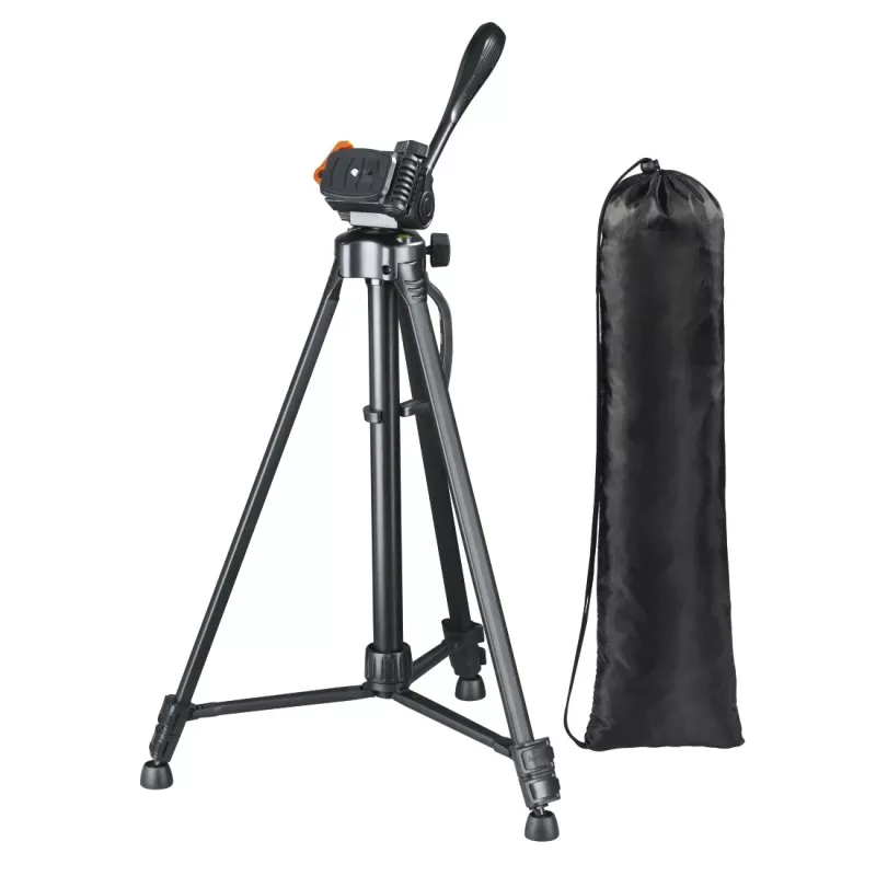 Statief Hama Gamma 153 3 poten zwart 3 kg draagvermogen 153 cm hoogte