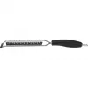 Westmark Technicus-Square 14122270 platte rasp, roestvrij staal/TPE, ophanglus, 65 mm, zwart