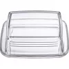 Boterdoos Westmark 20852260, rechthoekig glas, 143×118×55 mm, transparant