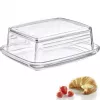 Boterdoos Westmark 20852260, rechthoekig glas, 143×118×55 mm, transparant