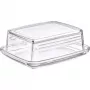 Boterdoos Westmark 20852260, rechthoekig glas, 143×118×55 mm, transparant