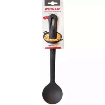 Woklepel Westmark Gentle Plus, polyamide, lengte 315 mm, breedte 72 mm, zwart