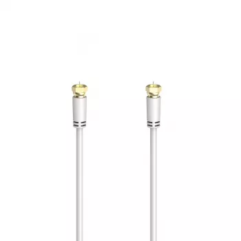 Hama 00305072 coaxkabel 5 m F-type wit