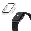 Hoes voor smartwatch LAUT Shield Transparant Glas Polycarbonaat PC voor Apple Watch 44/45mm