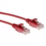 ACT Rood 7 meter LSZH U/UTP CAT6 datacenter slimline patchkabel met RJ45-stekkers