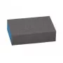 Schuurspons Bosch 2609256346, middelgrove korrel, 69×97×26 mm, 1 stuk, zwart/blauw