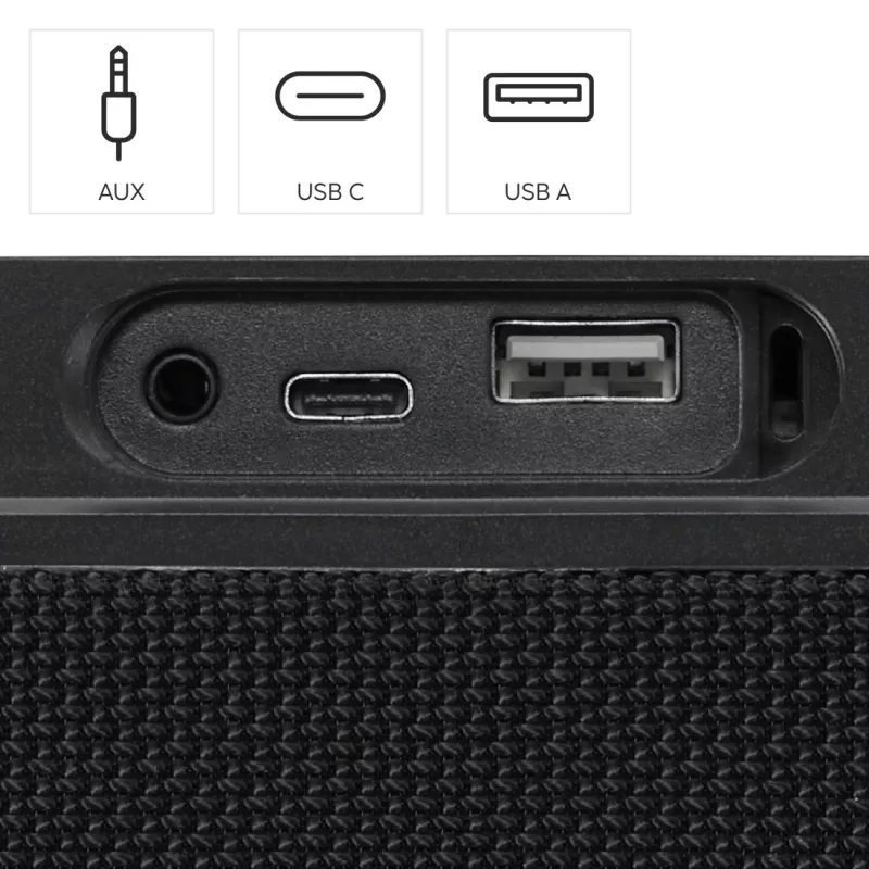 Hama Mate Pro stereo draagbare luidspreker zwart 60 W