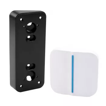 Adapter voor Olympia deurintercom, model 6035, zwart, compatibel met VDB 824YA