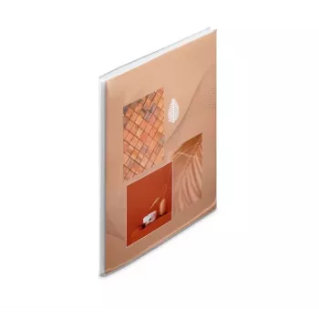 Hama Singo II fotoalbum terracotta 40 bladen kleefbandbinding