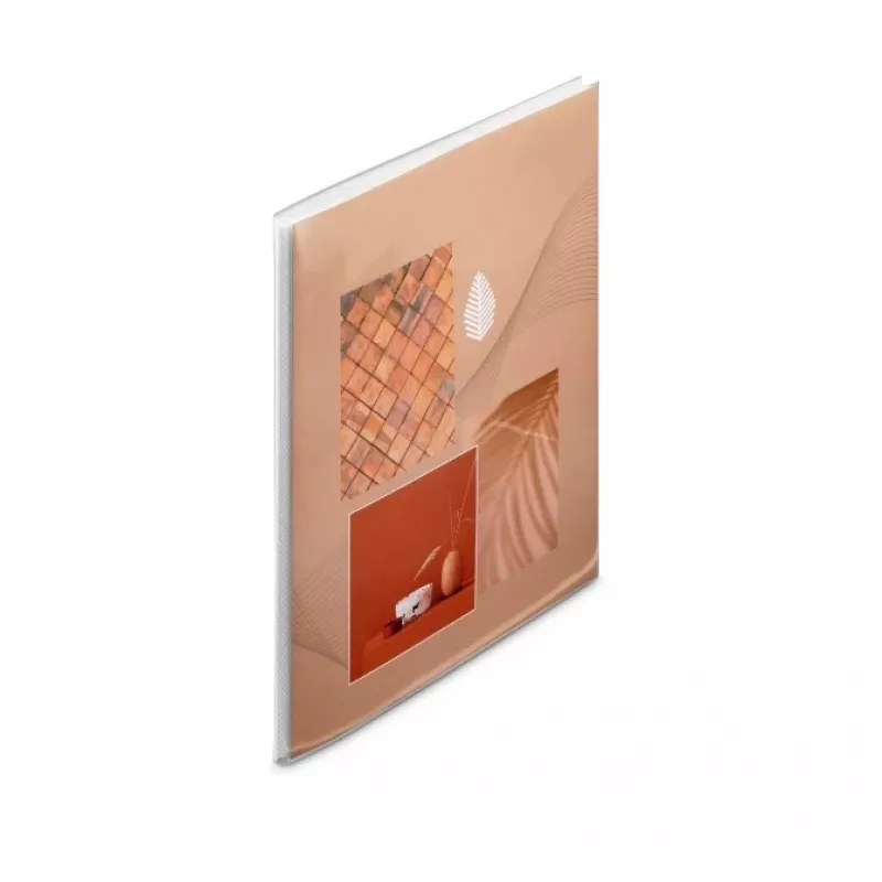 Hama Singo II fotoalbum terracotta 40 bladen kleefbandbinding