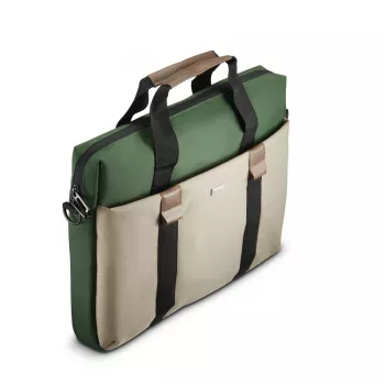 Hama Silvan 35,8 cm (14,1 inch) toploader tas beige, groen