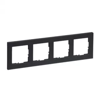 Legrand 765484 wandplaat/schakelaarafdekking antraciet