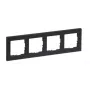 Legrand 765484 wandplaat/schakelaarafdekking antraciet