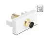 DeLOCK 90872 kabeladapter Mini-DIN 4-polig wit