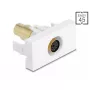 DeLOCK 90873 kabeladapter Mini-DIN 6-polig wit