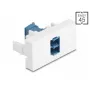 DeLOCK 90876 kabeladapter LC Duplex blauw wit