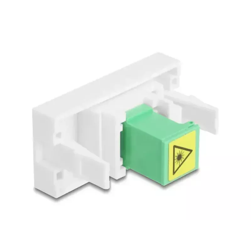 DeLOCK 90877 kabeladapter SC Simplex groen wit