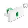 DeLOCK 90877 kabeladapter SC Simplex groen wit