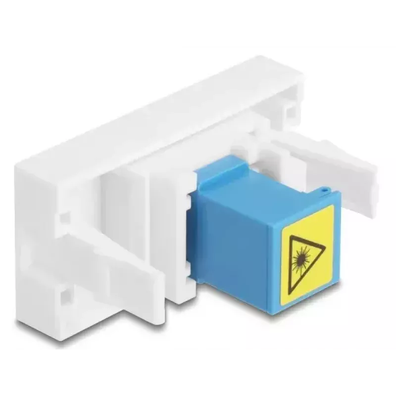 DeLOCK 90878 kabeladapter SC Simplex blauw wit