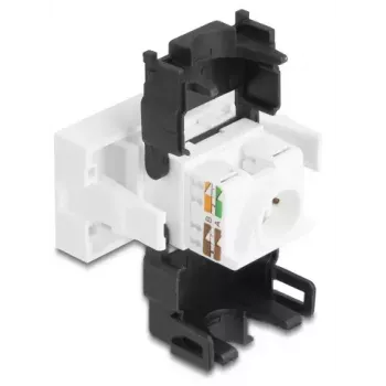 DeLOCK 90879 kabeladapter RJ45 LSA 180° zwart wit