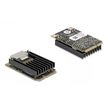 DeLOCK 95280 interne RJ-45-adapter Mini PCI Express 4 Gbit/s