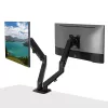 Lindy 40708 Dual Mount bureau-gasveerarm, zwart