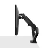 Lindy 40708 Dual Mount bureau-gasveerarm, zwart