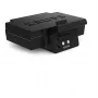 Sandwichmaker KRUPS FDK461, 850 W, zwart, maakt 4 sandwiches, 234×265×108 mm