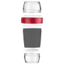 Lunchboxset Westmark 52872260 1,15 L grijs rood transparant