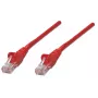 Intellinet 325998 netwerk patchkabel, Cat5e, U/UTP, RJ45, gegoten, zonder haakje, 20 m, rood