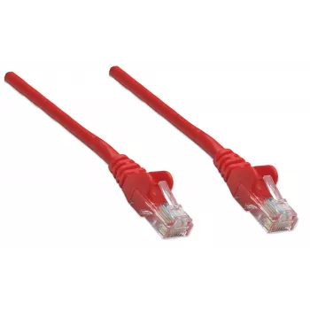 Intellinet netwerk-patchkabel, Cat5e, 20 m, rood, CCA, U/UTP, PVC, RJ45, vergulde contacten, rastnasenvrij, met trekontlasting, levenslange garantie