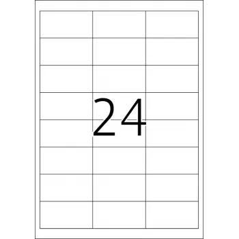 Zelfklevende printeretiketten HERMA Labels Premium A4 66x33,8 mm