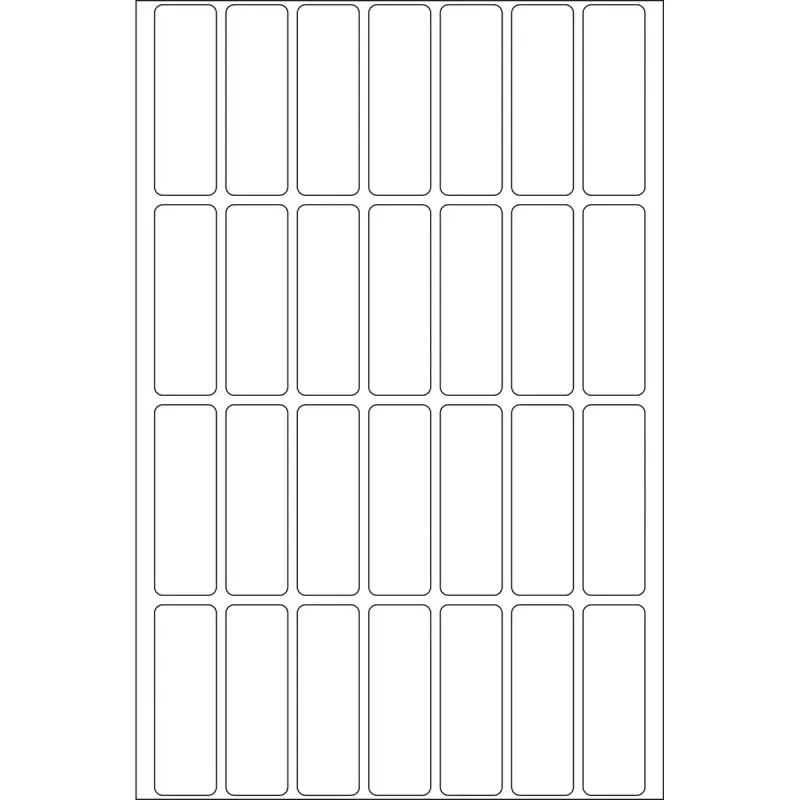 Multifunctionele etiketten HERMA 13x40 mm wit papier mat handbeschriftung