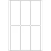 Multifunctionele etiketten HERMA 32x82 mm wit papier mat 192 stuks