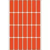 Multifunctionele etiketten HERMA 13x40 mm rood papier mat handbeschriftung