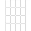 Multifunctionele etiketten HERMA 10613 25x40 mm wit herbruikbaar/verwijderbaar