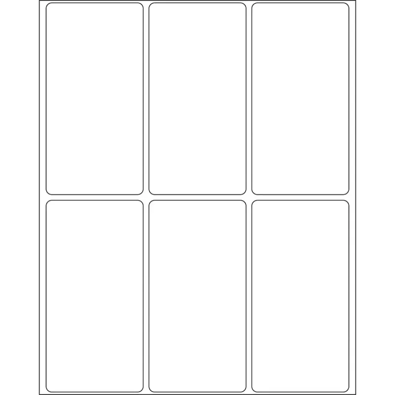 Multifunctionele etiketten HERMA 10616 34x67 mm wit herbruikbaar/verwijderbaar papier mat