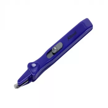 Rexel Extract-It nietjesverwijderaar, roestvrij staal, blauw, 12 g, 53 x 15 x 180 mm, 1 stuks