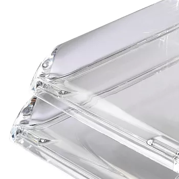 Rexel Nimbus brievenbak helder, acryl, transparant, brief, 270 x 320 x 60 mm, 270 mm, 320 mm