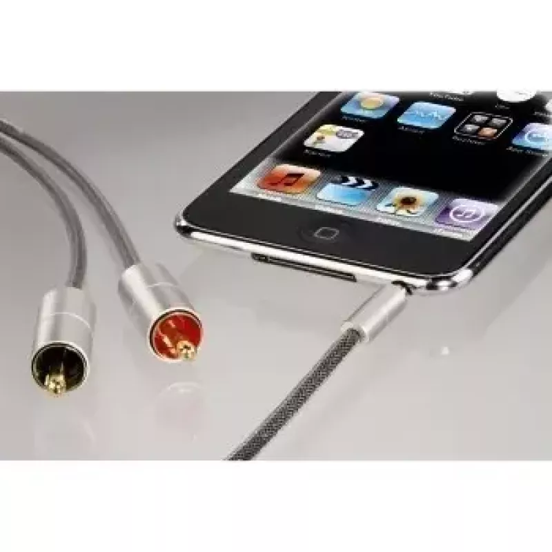 Hama 00080865 audiokabel 2 m 3,5 mm 2 x cinch zilver