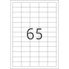 Etiketten HERMA A4 38,1x21,2 mm wit extra sterk hechtend 1625 stuks